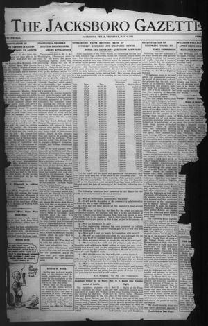 Primary view of object titled 'The Jacksboro Gazette (Jacksboro, Tex.), Vol. 42, No. 49, Ed. 1 Thursday, May 4, 1922'.