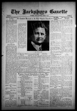 Primary view of object titled 'The Jacksboro Gazette (Jacksboro, Tex.), Vol. 51, No. 42, Ed. 1 Thursday, March 19, 1931'.