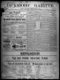 Newspaper: Jacksboro Gazette. (Jacksboro, Tex.), Vol. 11, No. 19, Ed. 1 Thursday…