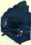 Primary view of [Piece of a blue silk ribbon that states: "[ASSO]CIATION.  RICHMOND, TEXAS MAY 1-2 1900"]