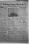 Primary view of Coleman County Chronicle (Coleman, Tex.), Vol. 5, No. 50, Ed. 1 Thursday, December 16, 1937