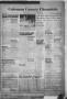 Primary view of Coleman County Chronicle (Coleman, Tex.), Vol. 13, No. 46, Ed. 1 Thursday, November 1, 1945