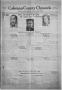 Newspaper: Coleman County Chronicle (Coleman, Tex.), Vol. 3, No. 34, Ed. 1 Thurs…