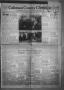 Primary view of Coleman County Chronicle (Coleman, Tex.), Vol. 6, No. 4, Ed. 1 Thursday, January 27, 1938