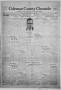 Newspaper: Coleman County Chronicle (Coleman, Tex.), Vol. 5, No. 10, Ed. 1 Thurs…