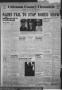 Newspaper: Coleman County Chronicle (Coleman, Tex.), Vol. 12, No. 30, Ed. 1 Thur…
