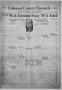 Newspaper: Coleman County Chronicle (Coleman, Tex.), Vol. 3, No. 28, Ed. 1 Thurs…