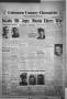 Newspaper: Coleman County Chronicle (Coleman, Tex.), Vol. 13, No. 34, Ed. 1 Thur…