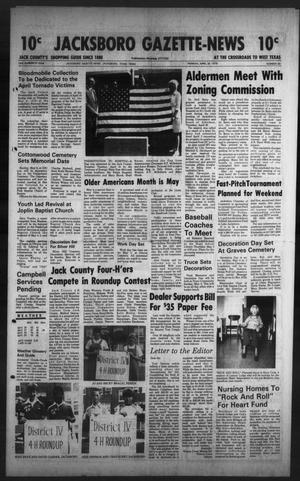 Primary view of object titled 'Jacksboro Gazette-News (Jacksboro, Tex.), Vol. 100, No. 50, Ed. 1 Monday, April 30, 1979'.