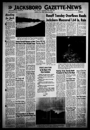 Primary view of object titled 'Jacksboro Gazette-News (Jacksboro, Tex.), Vol. EIGHTY-EIGHTH YEAR, No. 42, Ed. 0 Thursday, May 8, 1969'.