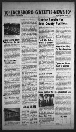 Primary view of object titled 'Jacksboro Gazette-News (Jacksboro, Tex.), Vol. 101, No. 47, Ed. 1 Monday, April 7, 1980'.