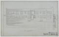 Technical Drawing: Gilbert Building Addition, Sweetwater, Texas: North Side Elevation
