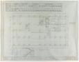 Technical Drawing: Weatherford Hotel, Weatherford, Texas: First Floor Framing Plan and S…