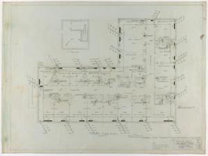 Primary view of object titled 'Frank Roberts' Hotel, San Angelo, Texas: Fourth Floor Plan'.