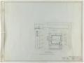 Technical Drawing: Frank Roberts' Hotel, San Angelo, Texas: Elevator Plan