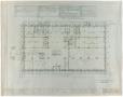 Thumbnail image of item number 1 in: 'Weatherford Hotel, Weatherford, Texas: First Floor Plan and Schedule'.