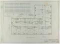 Technical Drawing: Frank Roberts' Hotel, San Angelo, Texas: Second and Third Floor Plan