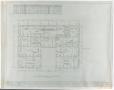 Technical Drawing: Weatherford Hotel, Weatherford, Texas: Framing Plan