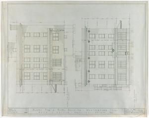 Primary view of object titled 'Weatherford Hotel, Weatherford, Texas: Side Elevations'.