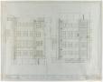 Technical Drawing: Weatherford Hotel, Weatherford, Texas: Side Elevations