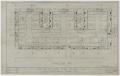 Technical Drawing: Gilbert Building, Sweetwater, Texas: Second Floor Heating Plan