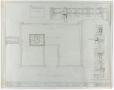 Technical Drawing: Weatherford Hotel, Weatherford, Texas: Roof Plan