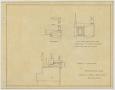 Technical Drawing: Weatherford Hotel, Weatherford, Texas: Casement Details
