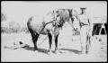 Photograph: [Cowboy with Horse]