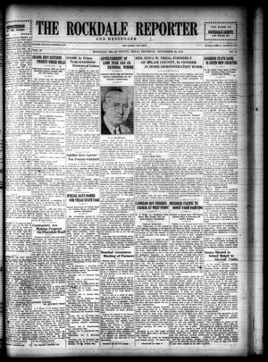 Primary view of object titled 'The Rockdale Reporter and Messenger (Rockdale, Tex.), Vol. 56, No. 31, Ed. 1 Thursday, September 20, 1928'.