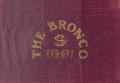 Primary view of The Bronco, Yearbook of Denton High School, 1907