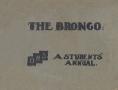 Primary view of The Bronco, Yearbook of Denton High School, 1905