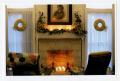 Thumbnail image of item number 1 in: '[Photograph of the Pound House Parlor Fireplace at Christmas]'.