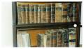 Primary view of [Photograph of Dr. Pound's Medical Reference Books]