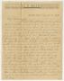 Letter: [Letter from Ida Moses to her Uncle, Dr. Joseph Pound, March 4, 1906]