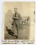 Photograph: [Photograph of Soldier at Camp MacArthur]