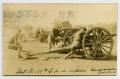 Postcard: [Postcard of 119th Field Armory Soldiers Shooting Cannon]