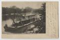 Primary view of [Postcard of Dredge in Brazos River]
