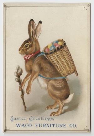 Primary view of object titled '[Easter Greetings Card]'.