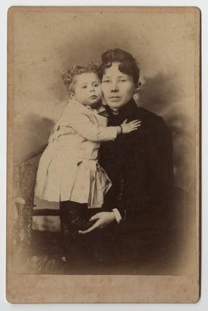 Primary view of object titled '[Portrait of Woman and Child]'.