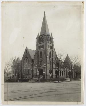 Primary view of [Photograph of Austin Avenue Methodist Church]