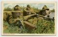 Postcard: [Postcard of Soldiers with Machine Guns]