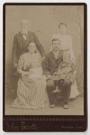 Primary view of object titled '[Portrait of Family]'.