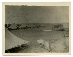 Primary view of object titled '[Photograph of Soldier's Tents]'.