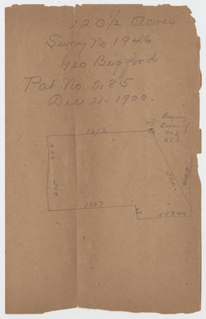 Primary view of [Two Documents Relating to Land Tracts and Sales]