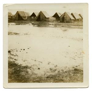 Primary view of object titled '[Photograph of a Military Camp]'.