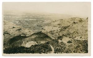 Primary view of object titled '[Photograph of Mountains Near Rio Grande River]'.