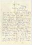 Letter: [Letter from Ingrid Griggs to Lieutenant Colonel Charles R. Griggs, J…