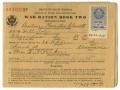 Thumbnail image of item number 1 in: '[War Ration Book Two Belonging to Beatrice Clementine Blewett]'.
