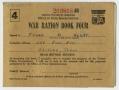 Thumbnail image of item number 1 in: '[War Ration Book Four Belonging to F. D. Wyatt]'.