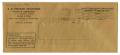 Thumbnail image of item number 3 in: '[Tax Refund Check to Hazel Nunn, February 4, 1948]'.